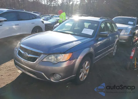 2009 Subaru Outback 2.5I z USA, uszkodzony, nr VIN 4S4BP61C197316202